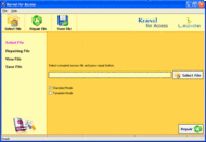 Nucleus Kernel Access Repair Software V 7.06.03 screenshot